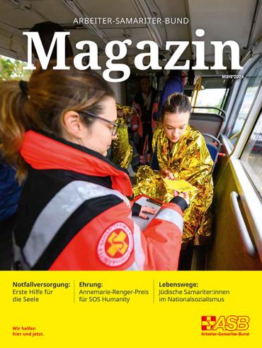 Titelseite ASB-Magazin 1/2024