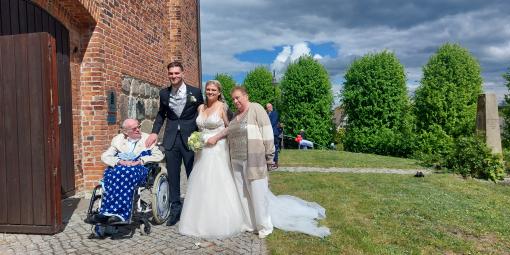 Wunschfahrt zur Hochzeit des Enkels