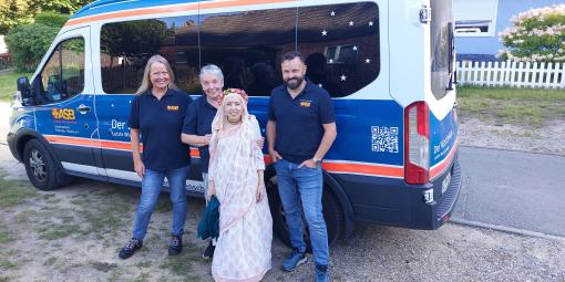 Wunschfahrt ins Yoga-Zentrum