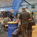 Hauke Staack auf der Messe jagd&natur in Neumünster